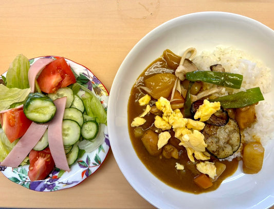 調理実習 〜夏野菜カレー〜