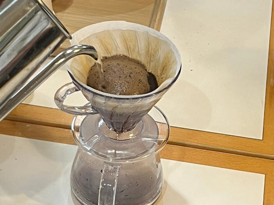 宝塚市立西公民館×HUGCAFE コラボ企画「美味しいコーヒーの淹れ方講座」